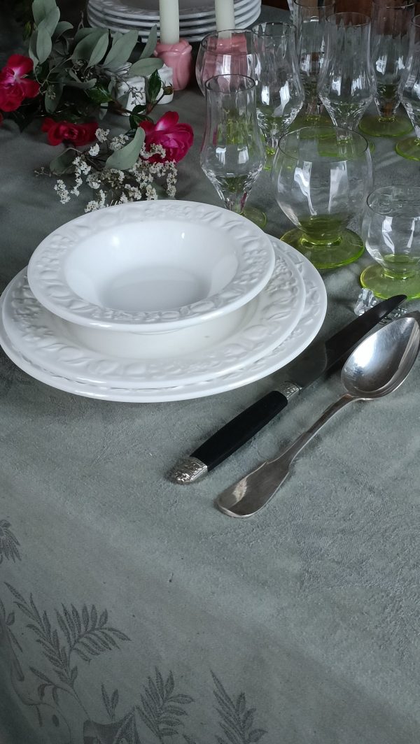 Ensemble de 6 assiettes creuses italiennes - Années 80 – Image 7