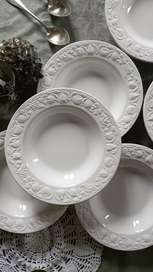 Ensemble de 6 assiettes creuses italiennes - Années 80 – Image 8