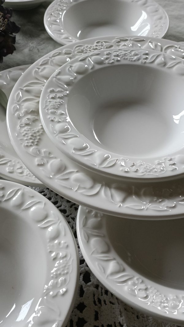 Ensemble de 6 assiettes creuses italiennes - Années 80 – Image 5