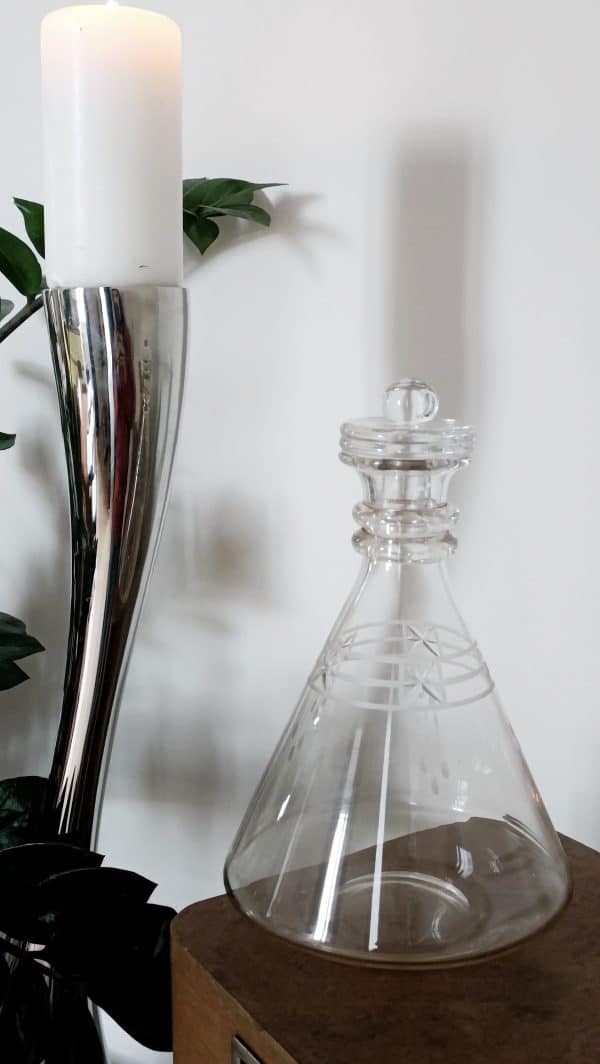 Réservée - Carafe en cristal années 30